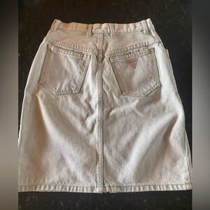 Guess by Georges Marciano denim jean mini skirt